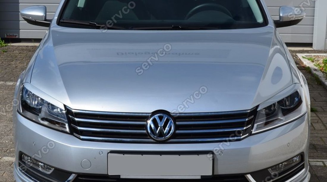 Prelungire extensie fusta spoiler bara fata VW Passat B7 3C FL