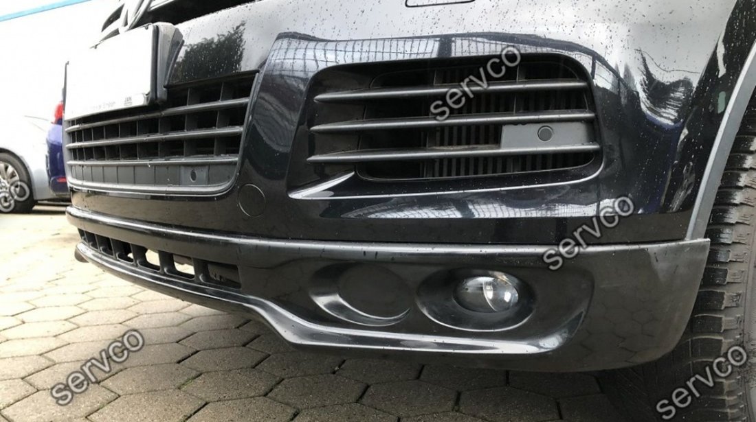 Prelungire fusta lip tuning sport bara fata VW Touareg 7P5 Rline Off Road 2011-2015 v2