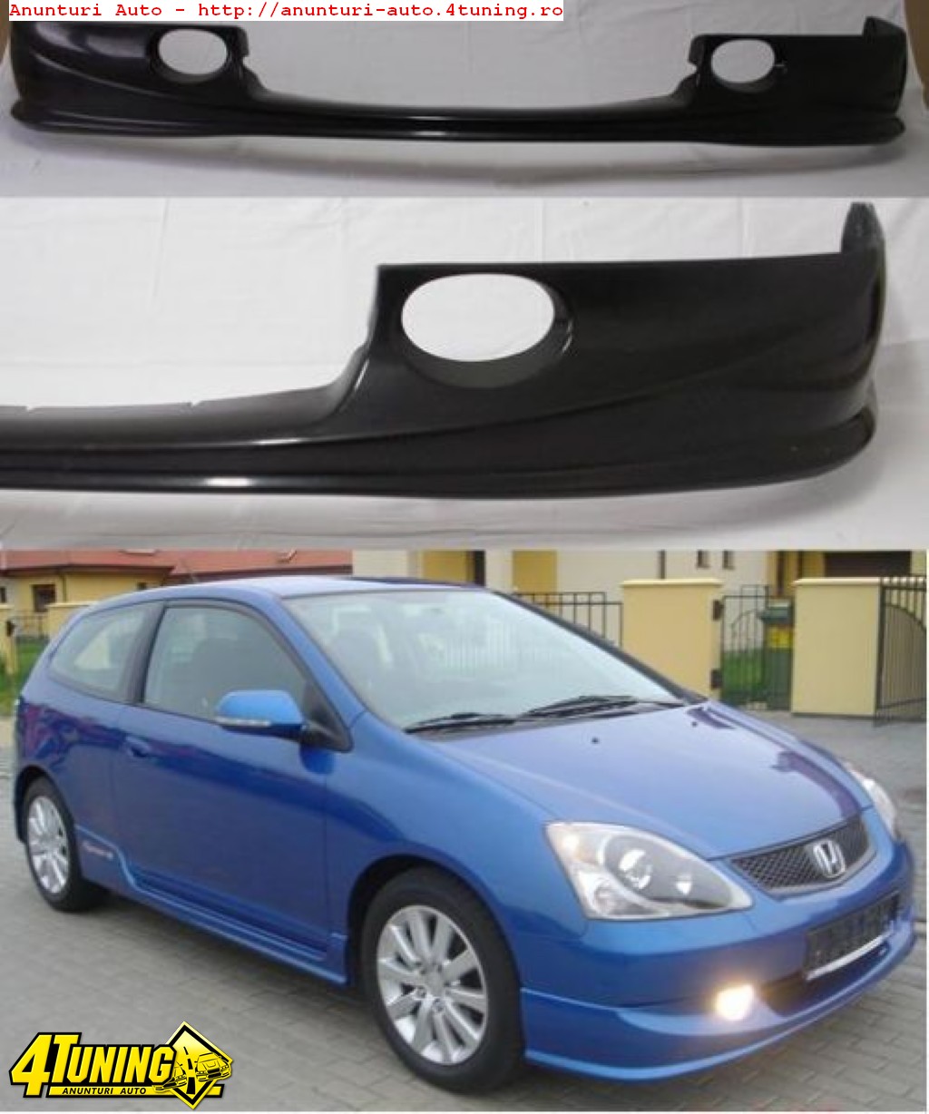 Prelungire fusta spoiler adaos bara fata Honda Civic 2004 2006