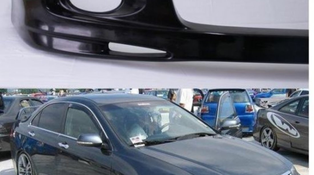 Prelungire fusta spoiler adaos bara fata Honda Accord Type R 2002 2006