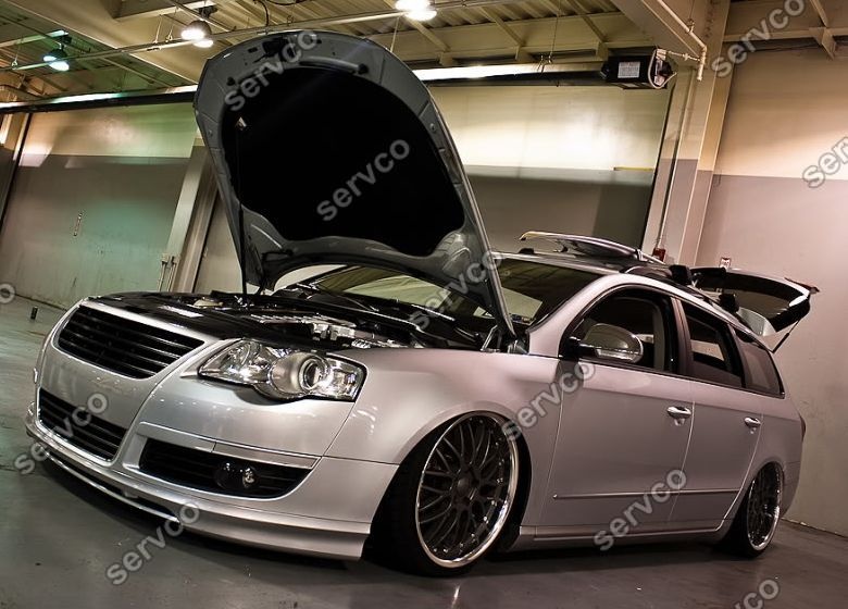 Prelungire fusta spoiler bara fata VW Passat B6 3C Votex ver2