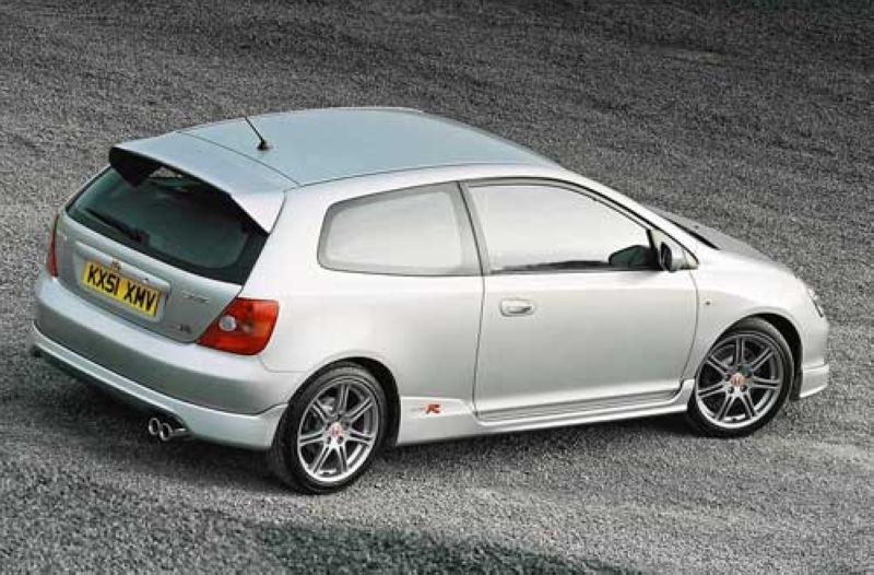 Prelungire fusta spoiler bara spate Honda Civic 3d 2001 2004