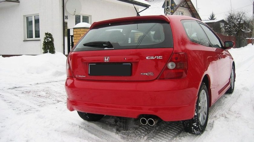 Prelungire fusta spoiler bara spate Honda Civic 3d 2001 2006