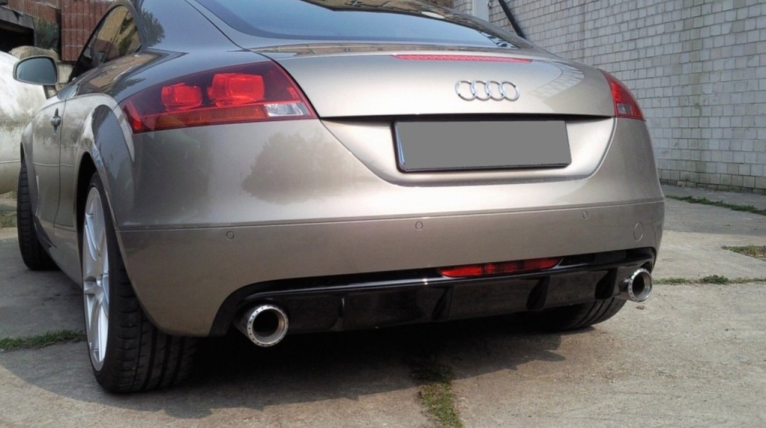 Prelungire fusta spoiler difuzor bara spate tuning sport AUDI TT 8J