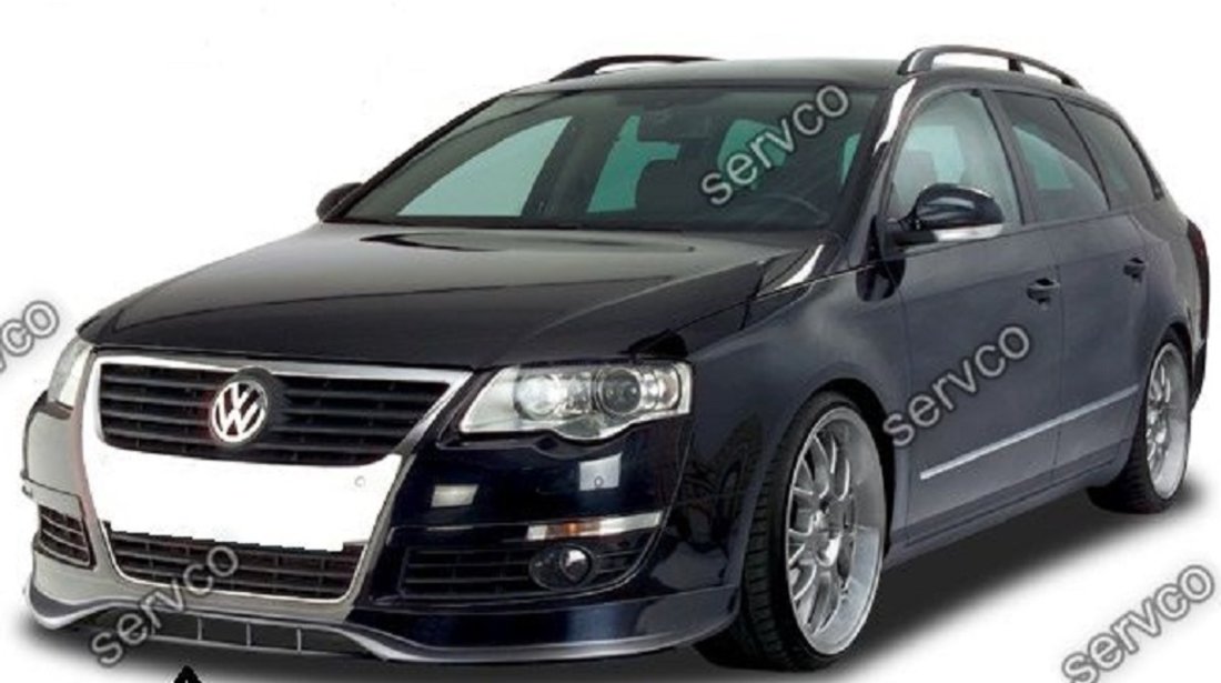 Prelungire fusta spoiler tuning sport bara fata Volkswagen VW Passat B6 3C 2005-2010 FA037 CSR v3