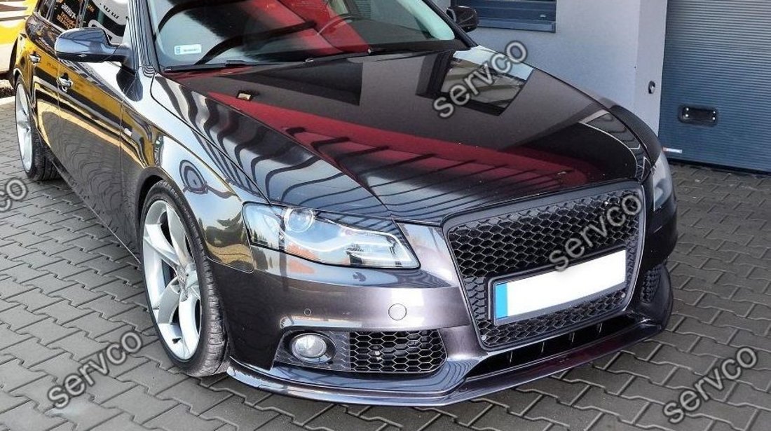 Prelungire fusta tuning sport bara fata Audi A4 B8 8K Sline RS4 S4 2008-2013 v1