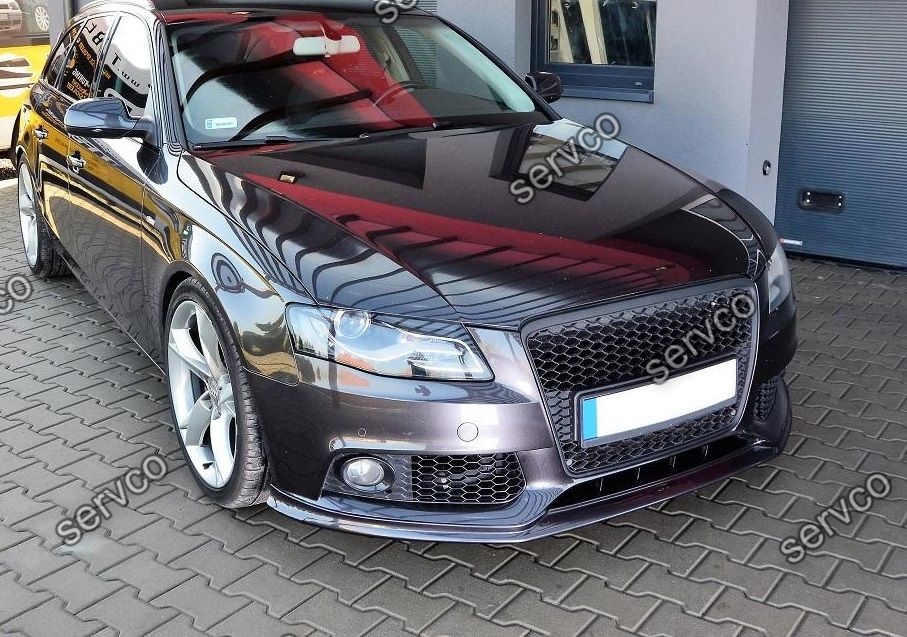 Prelungire fusta tuning sport bara fata Audi A4 B8 8K Sline RS4 S4 2008-2013 v1