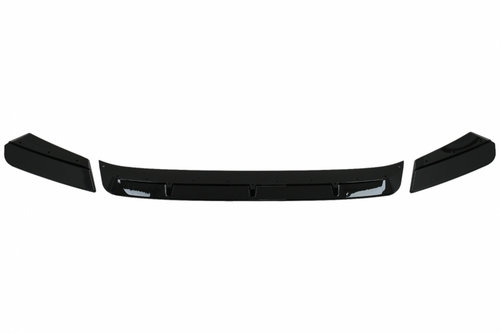 Prelungire Lip Bara Fata Compatibil Cu Bmw X3M G01 / X4M G02 2018-2020 M Sport Negru Lucios FBSBMG01...