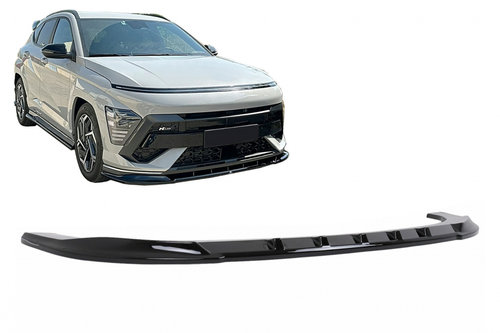 Prelungire Lip Bara Fata Compatibil Cu Hyundai Kona 2 2023→ N-Line Negru FBSHYKMK2