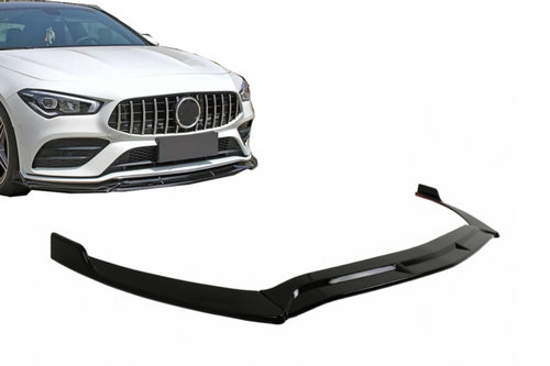 Prelungire Lip Bara Fata Compatibil Cu Mercedes-Benz CLA X118 / C118 2019-2023 Sport Line CLA35 Negr...