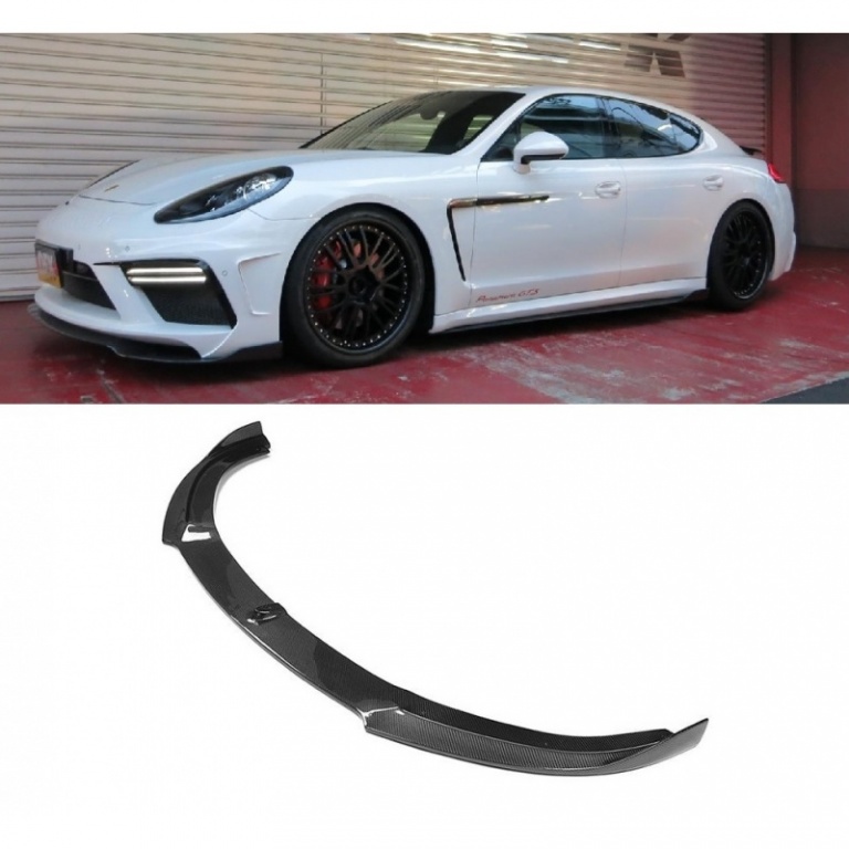 Prelungire Lip Bara Fata Porsche Panamera 970 2013-2016 Facelift Turbo Gts Carbon