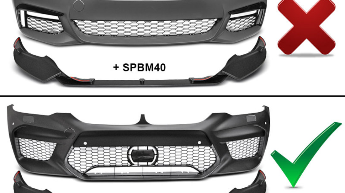 Prelungire LIP Bara Fata STYLE compatibila BMW G30 G31 17-