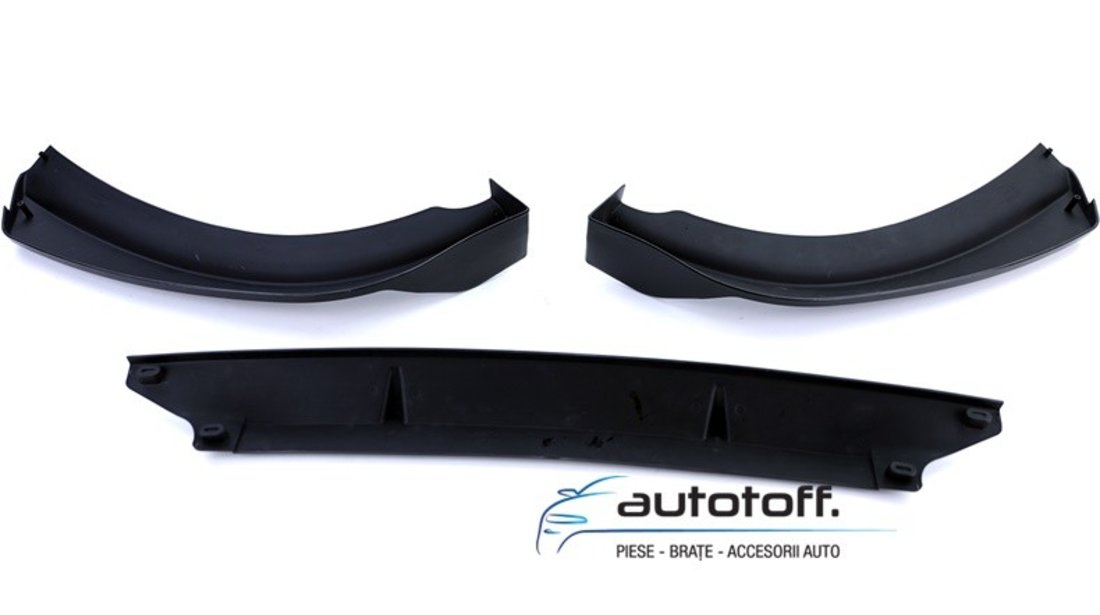 Prelungire Lip BMW E92 E93 Seria 3 Facelift (10-13) Full Black