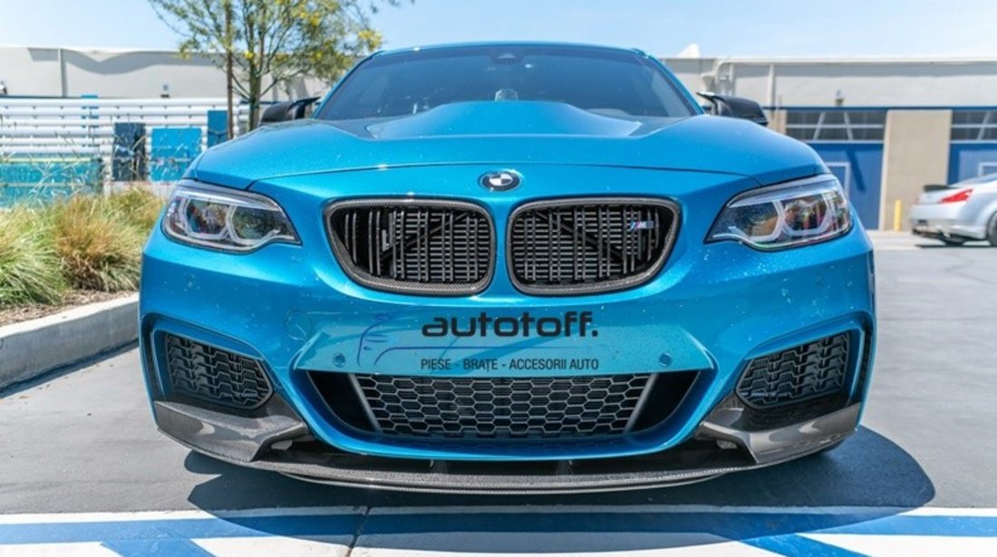 Prelungire lip BMW F22 F23 Seria 2 (2013+) Carbon Design