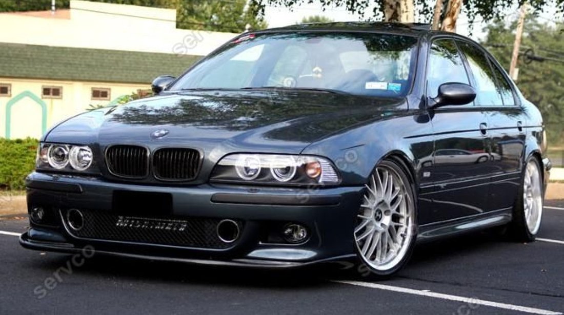 Prelungire lip buza adaos tuning sport bara fata Hamann BMW E39 cu sau fara facelift v3