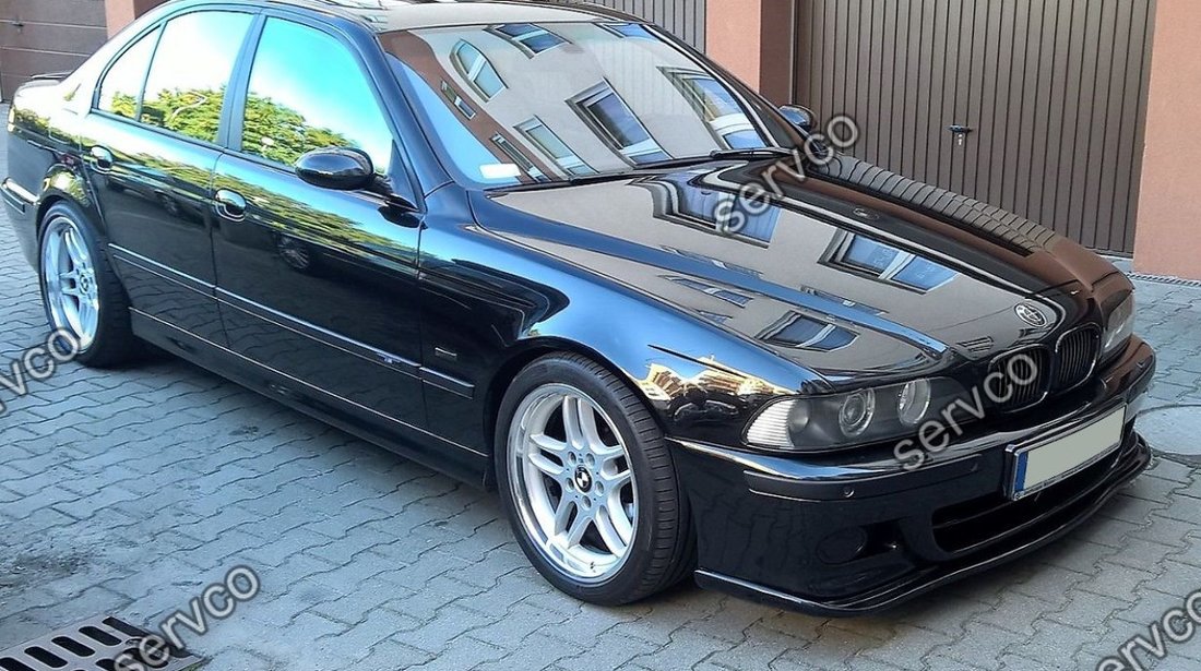 Prelungire lip buza adaos tuning sport bara fata Hamann BMW E39 cu sau fara facelift v3