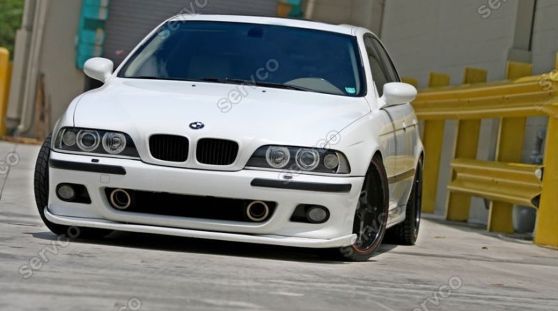Prelungire lip buza adaos tuning sport bara fata Hamann BMW E39 cu sau fara facelift v3