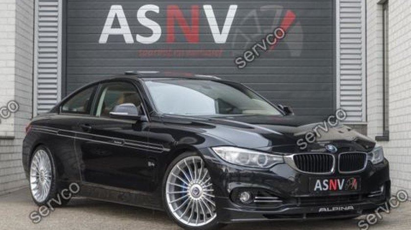 Prelungire lip buza bara fata Alpina Aero BMW Seria 4 F32 F33 F36 Alpina 2014-2017 v4
