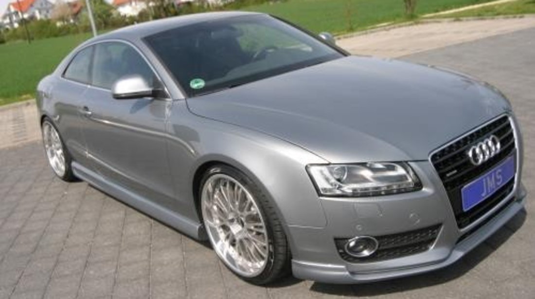 Prelungire lip buza bara fata Audi A5 Coupe Sportback Cabrio 2007-2012 v6