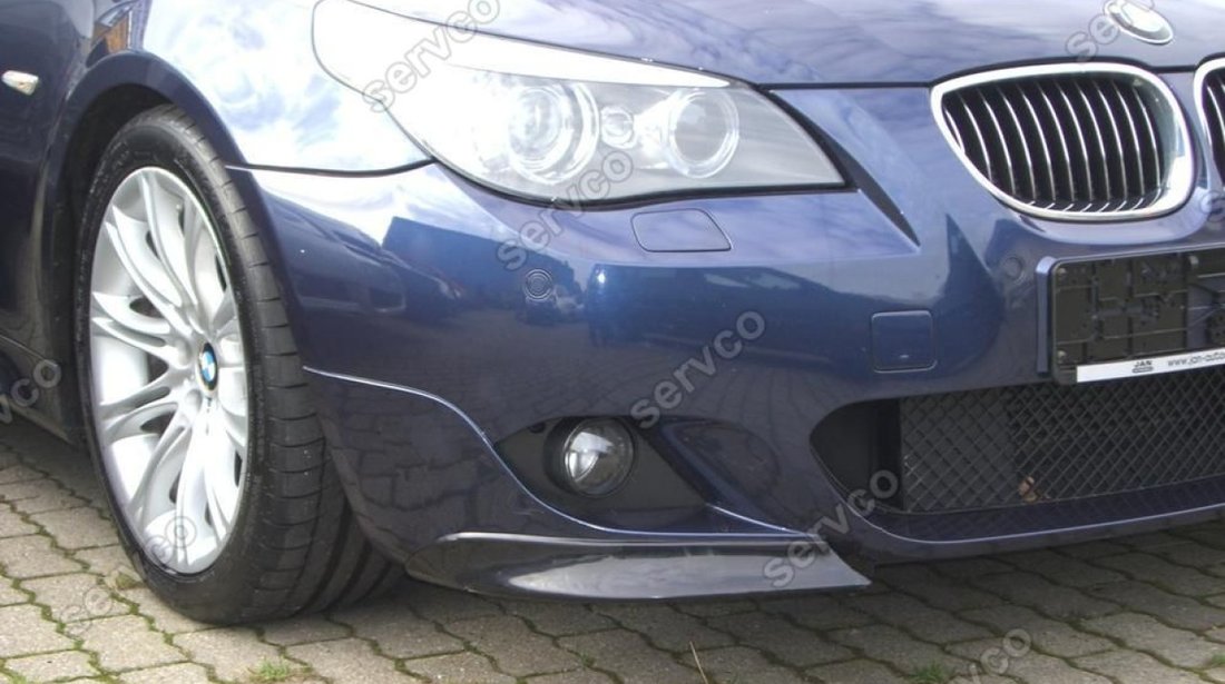 Prelungire lip buza bara fata BMW E60 E61 CSL 2003-2007 v1