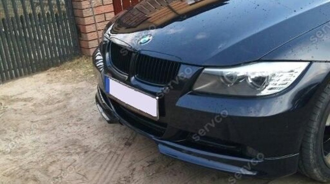 Prelungire lip buza bara fata BMW E91 pachet M tech Aerodynamic v2