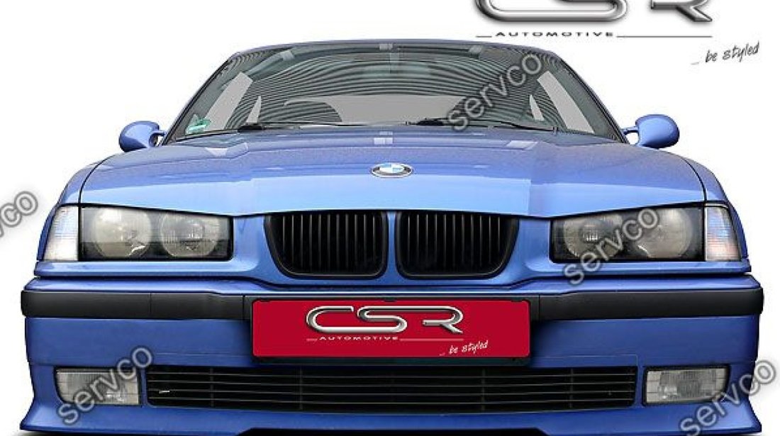Prelungire lip buza bara fata BMW Seria 3 E36 CSR FA002 1990-2000 v1