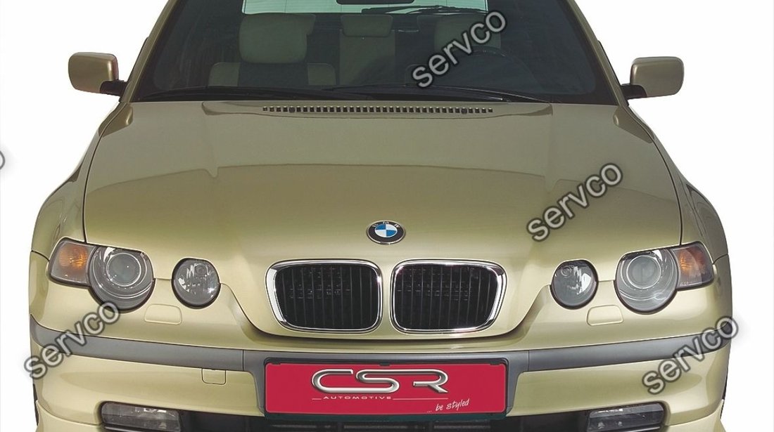 Prelungire lip buza bara fata BMW Seria 3 E46 CSR FA033 2001-2004 v8