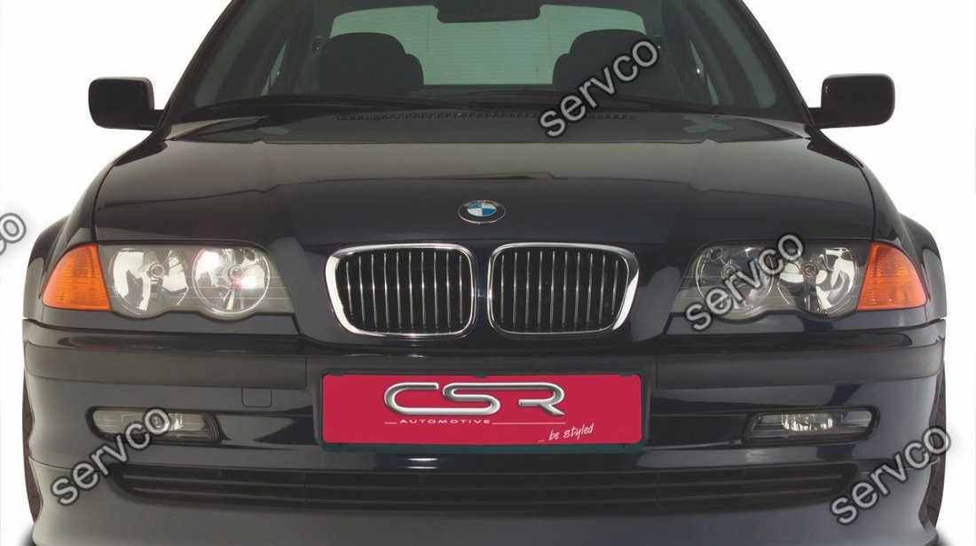 Prelungire lip buza bara fata BMW Seria 3 E46 CSR FA024 1998-2001 v6