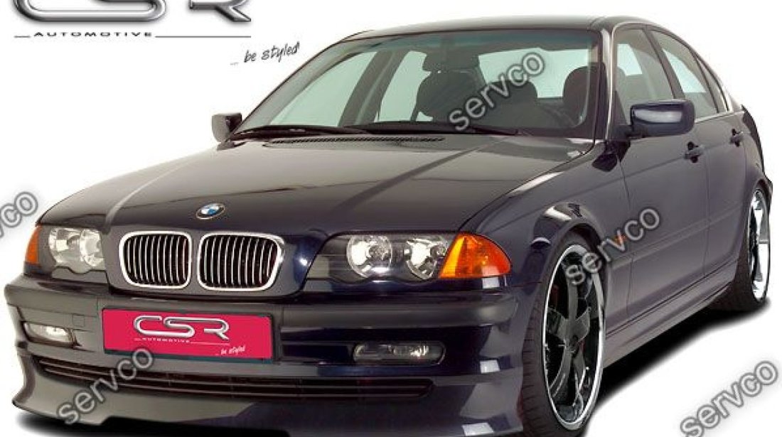 Prelungire lip buza bara fata BMW Seria 3 E46 CSR FA024 1998-2001 v6