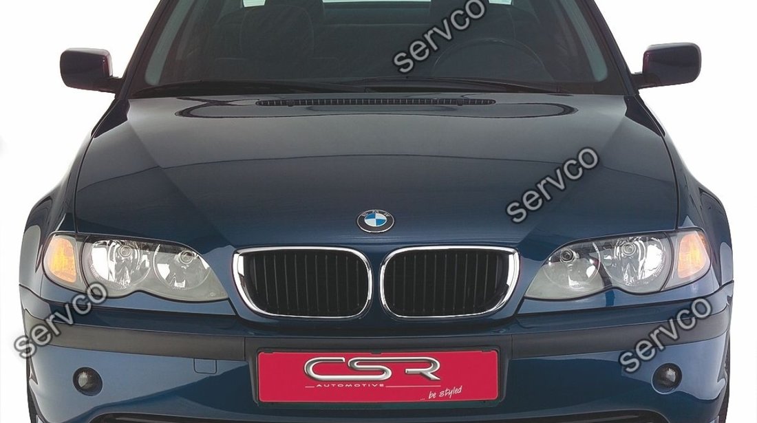 Prelungire lip buza bara fata BMW Seria 3 E46 CSR FA025 2001-2005 v7