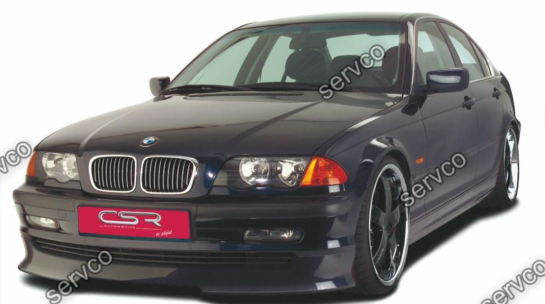 Prelungire lip buza bara fata BMW Seria 3 E46 CSR FA024 1998-2001 v6