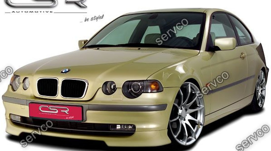 Prelungire lip buza bara fata BMW Seria 3 E46 CSR FA033 2001-2004 v8