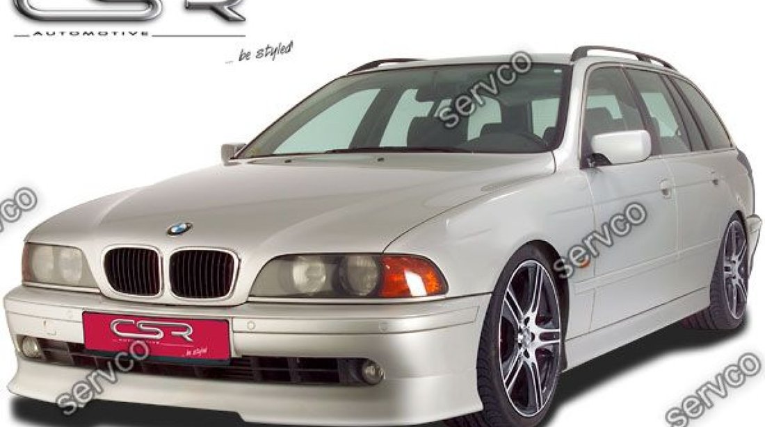 Prelungire lip buza bara fata BMW Seria 5 E39 CSR FA021 2000-2004 v5