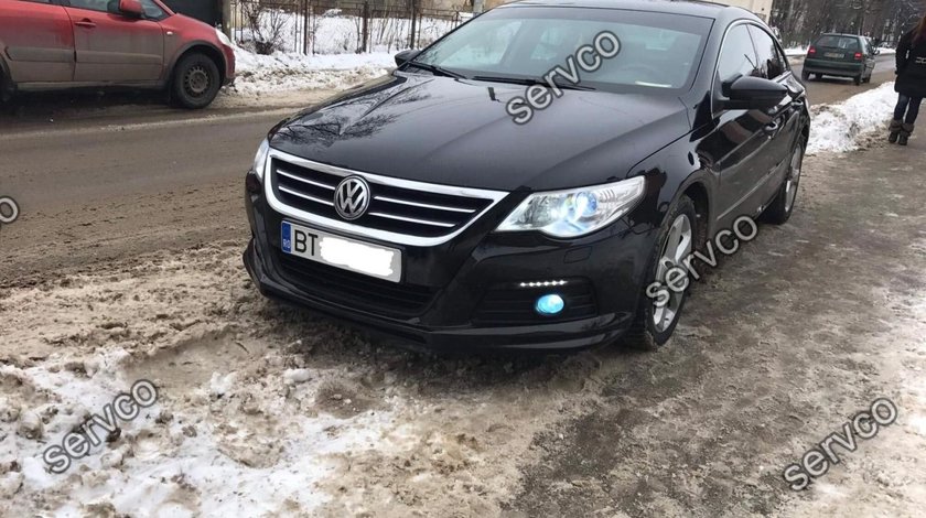 Prelungire lip buza bara fata Volkswagen Passat CC R line 2008-2012 v1