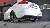 Prelungire lip buza bara spate Audi A3 8P Coupe Sp...