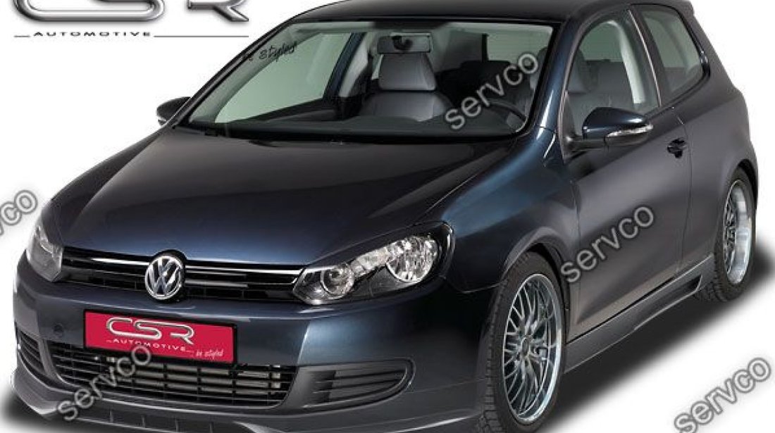 Prelungire lip buza fusta bara fata Volkswagen Golf 6 CSR FA038 2008-2012 v8