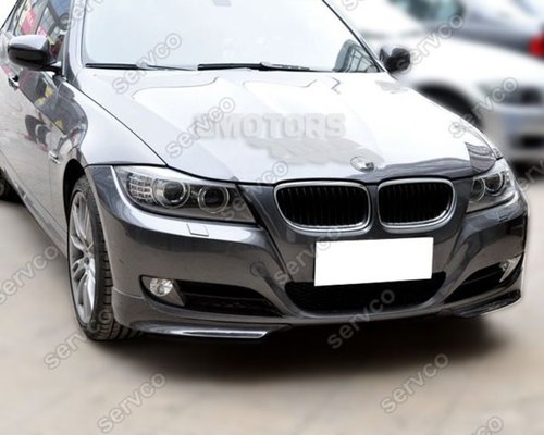 Prelungire lip buza splittere bara fata BMW E90 E91 LCI 2009-2012 v6