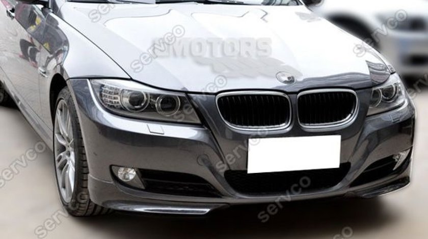 Prelungire lip buza splittere bara fata BMW E90 E91 LCI 2009-2012 v6