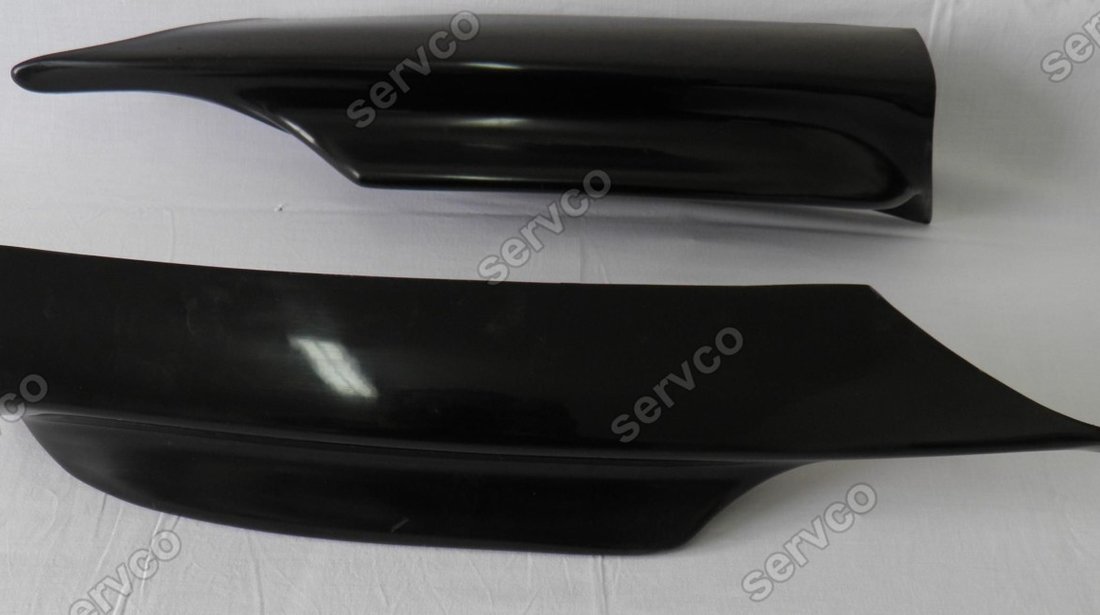 Prelungire lip buza spoiler tuning sport bara fata BMW Seria 3 E90  2005-2009 v3