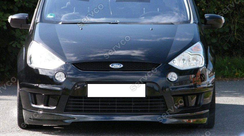 Prelungire lip buza spoiler tuning sport bara fata Ford S-Max S Max 2006-2010 v1