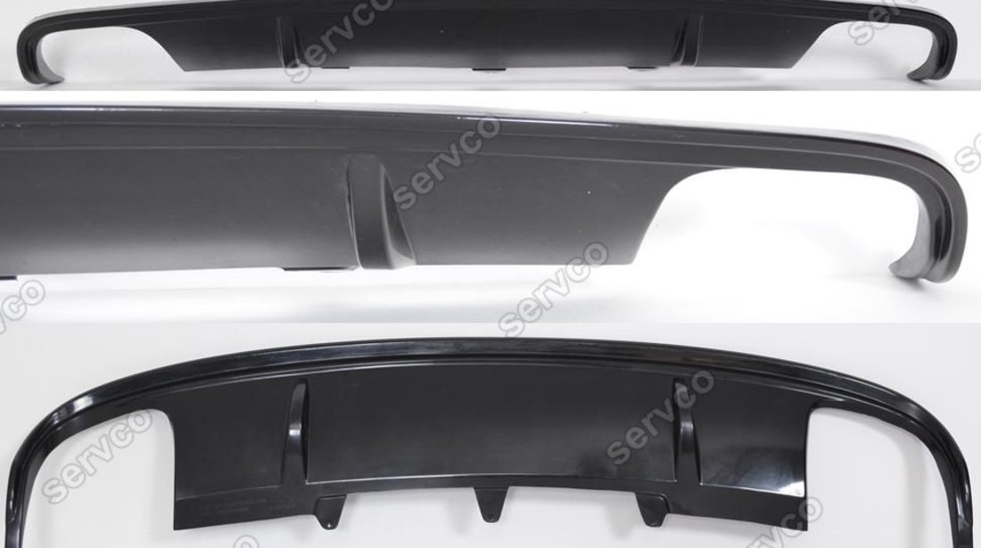 Prelungire lip buza spoiler tuning sport bara spate Audi A4 B8 8K S4 RS4 S line 4