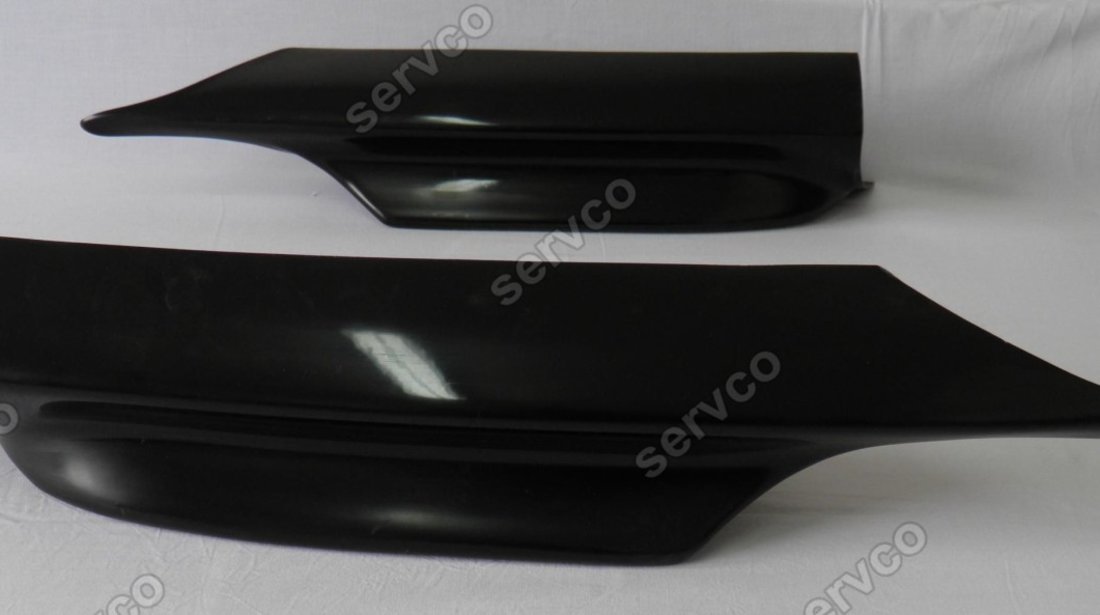 Prelungire lip buza spoiler tuning sport bara fata BMW Seria 3 E90  2005-2009 v3