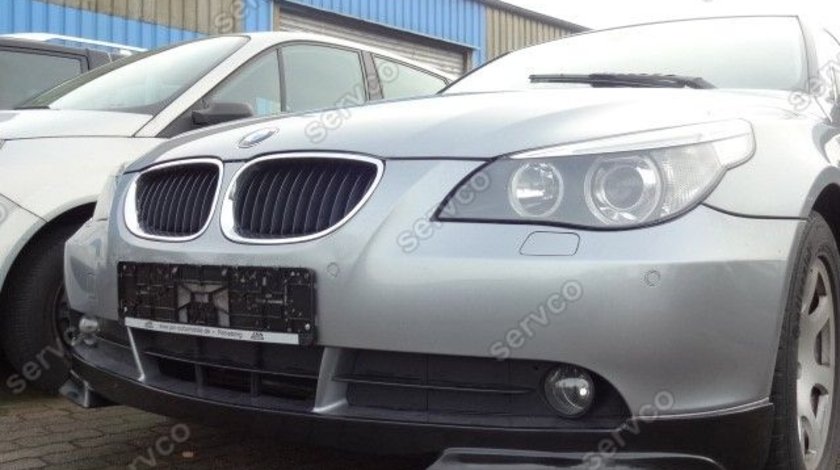 Prelungire lip buza tuning sport bara fata BMW E60 E61 pt bara normala 2003-2007 v2