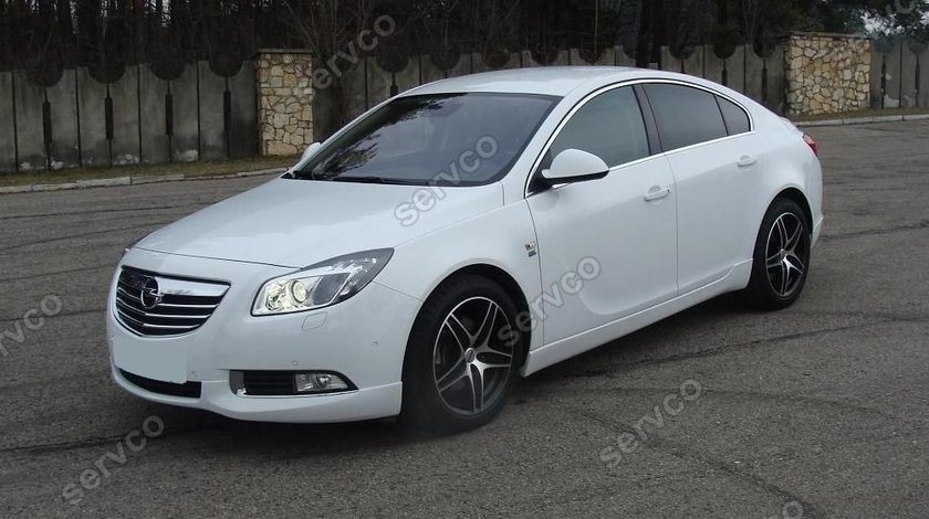 Prelungire lip buza tuning sport bara fata Opel Insignia OPC Line 2008-2013 v1