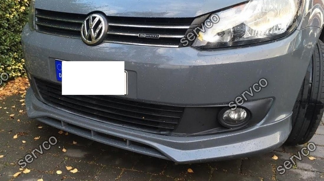 Prelungire lip buza tuning sport bara fata Volkswagen Caddy 2k 2010-2015 v3
