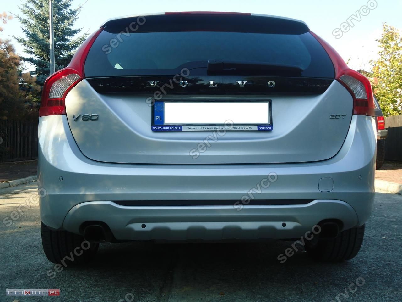 Prelungire lip buza tuning sport bara spate Volvo V60 R 2010-2014 v2