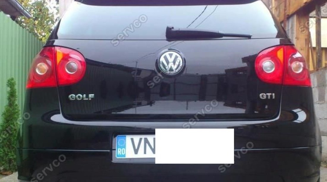 Prelungire lip buza tuning sport bara spate VW Golf 5 GTI GTD GT 2003-2009 ver1