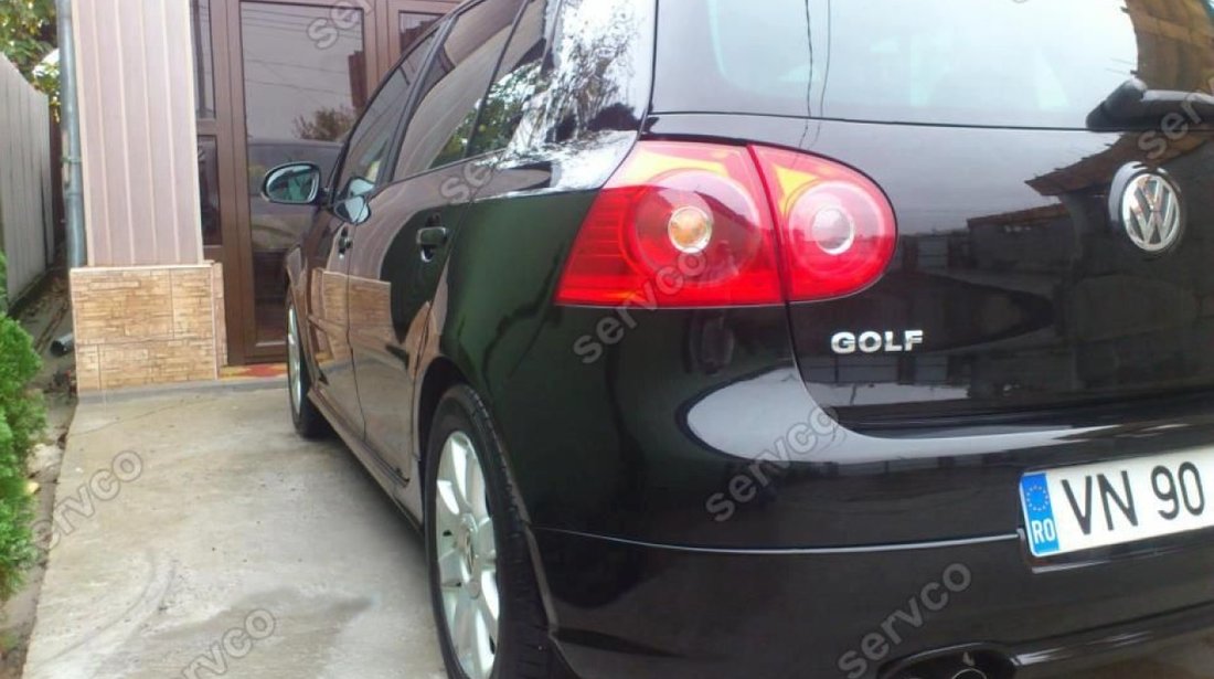 Prelungire lip buza tuning sport bara spate VW Golf 5 GTI GTD GT 2003-2009 ver1