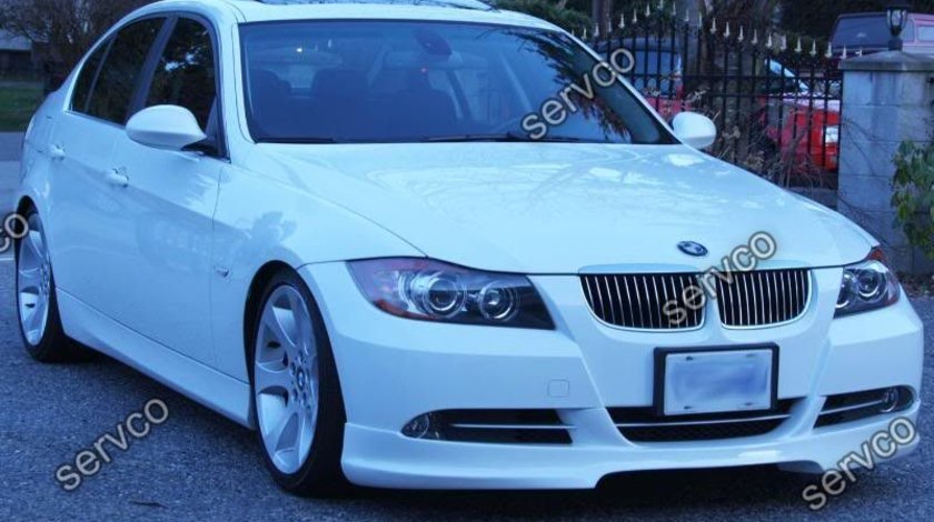Prelungire lip difuzor spoiler tuning sport bara fata BMW E90 E91 Hartge ver5