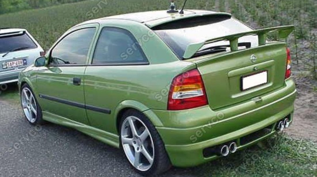 Prelungire lip extensie tuning sport bara spate Opel Astra G HB 1999-2011 v2